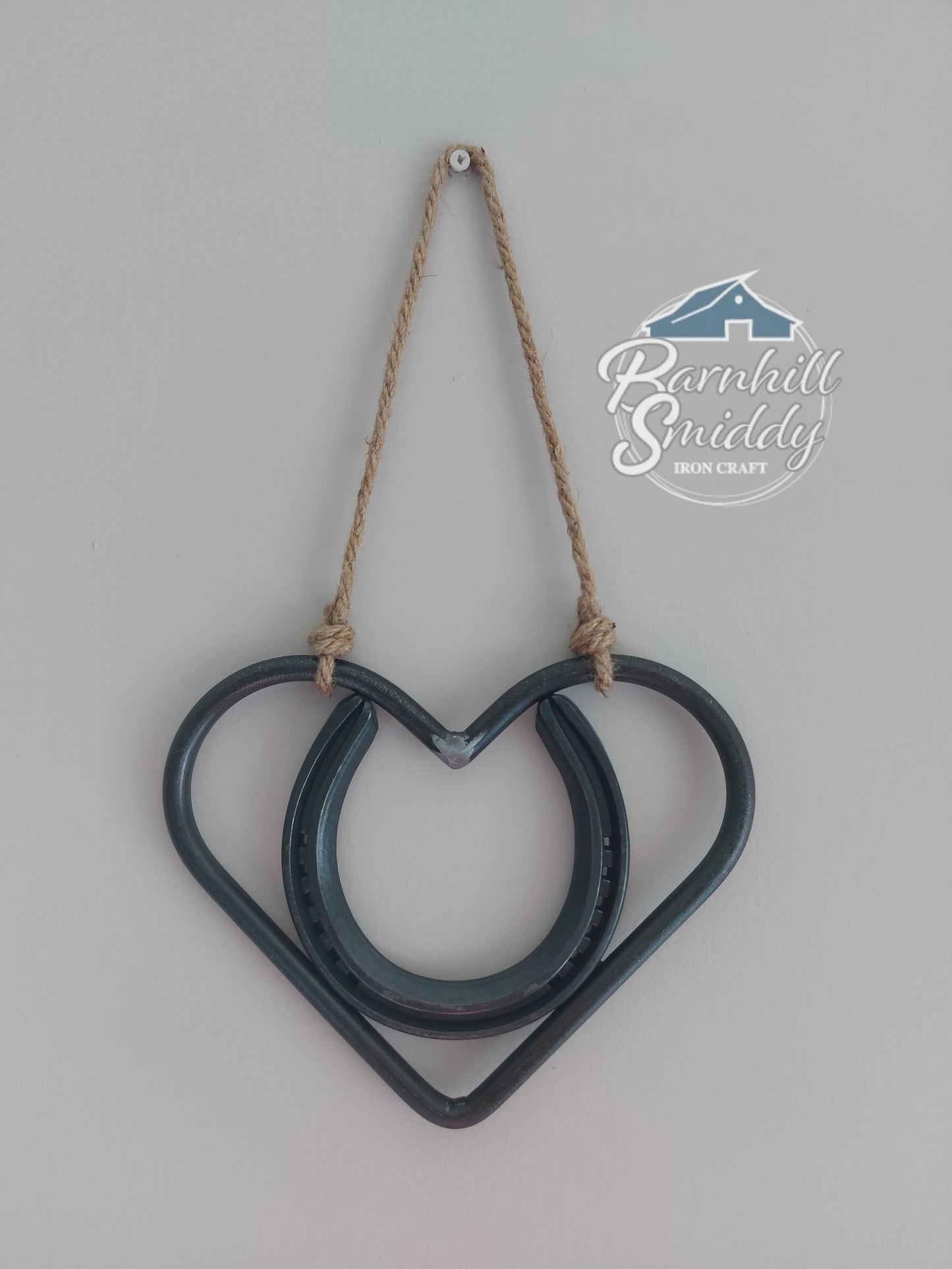 Alessa Heart & Horseshoe Decoration