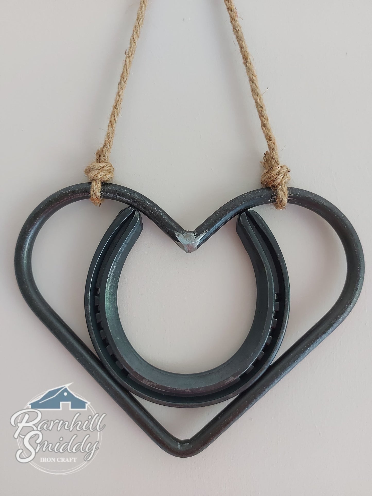 Alessa Heart & Horseshoe Decoration