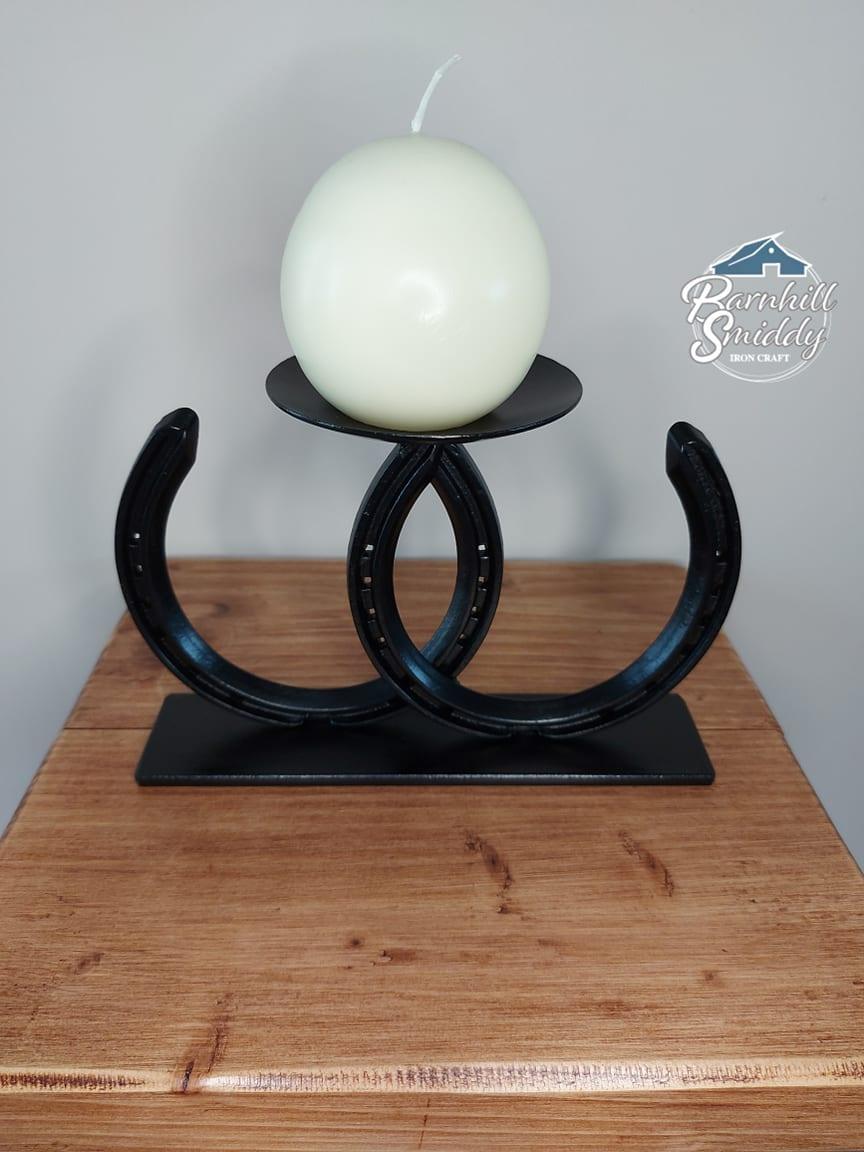 Nestor Double Horseshoe Candleholder