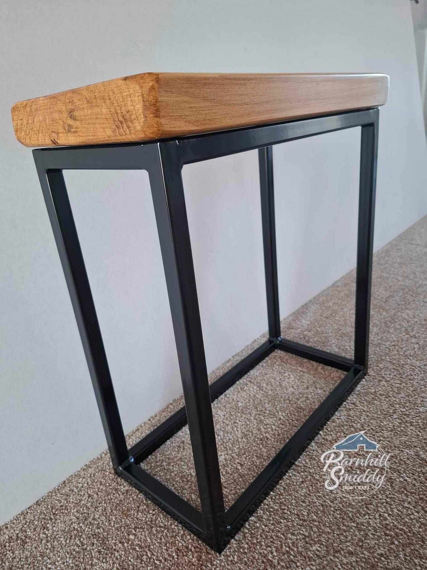 Powder Coated Black Frame - Calder Sofa Table/Side Table/Console Table