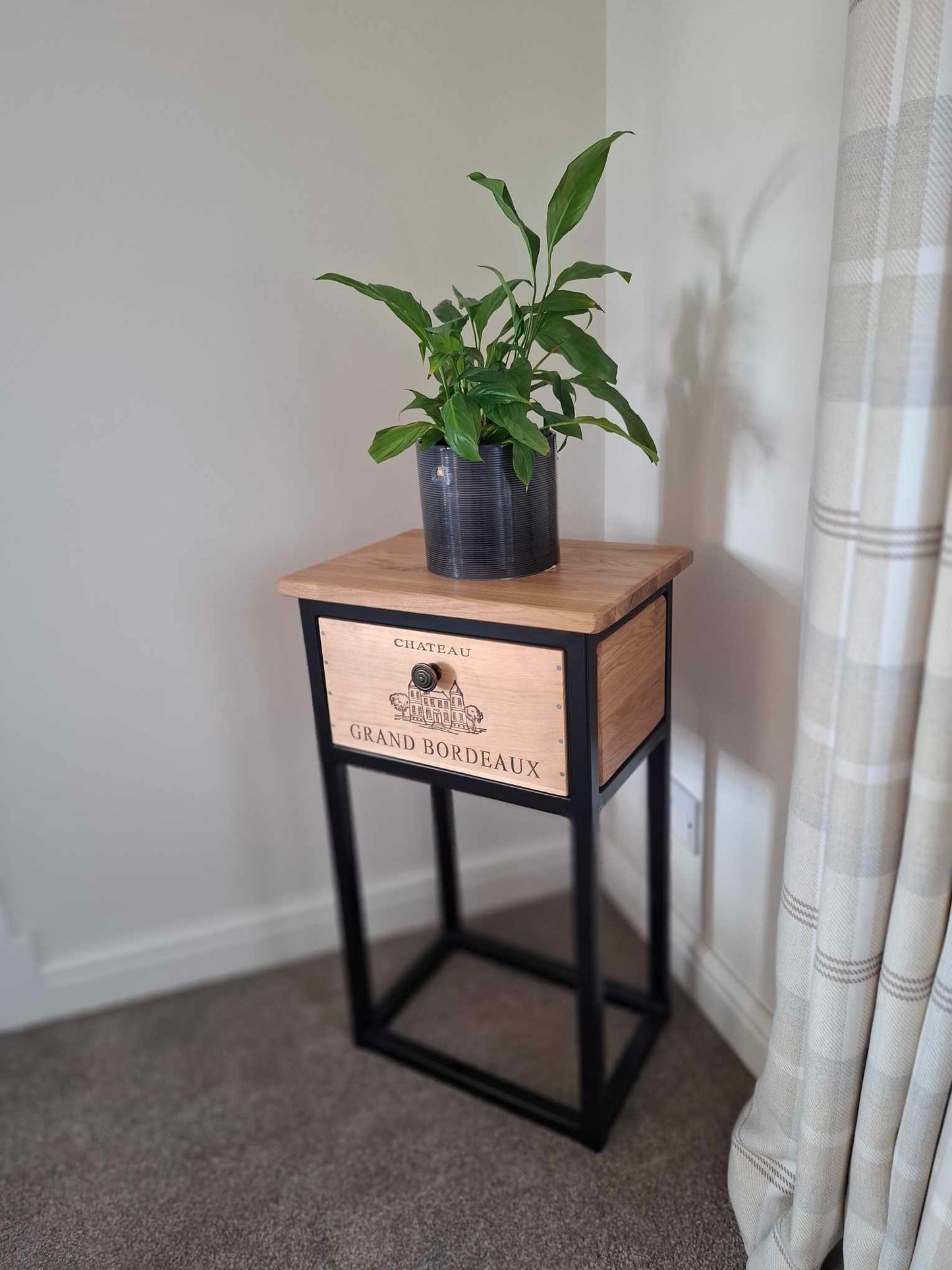 Wine Crate Console Table