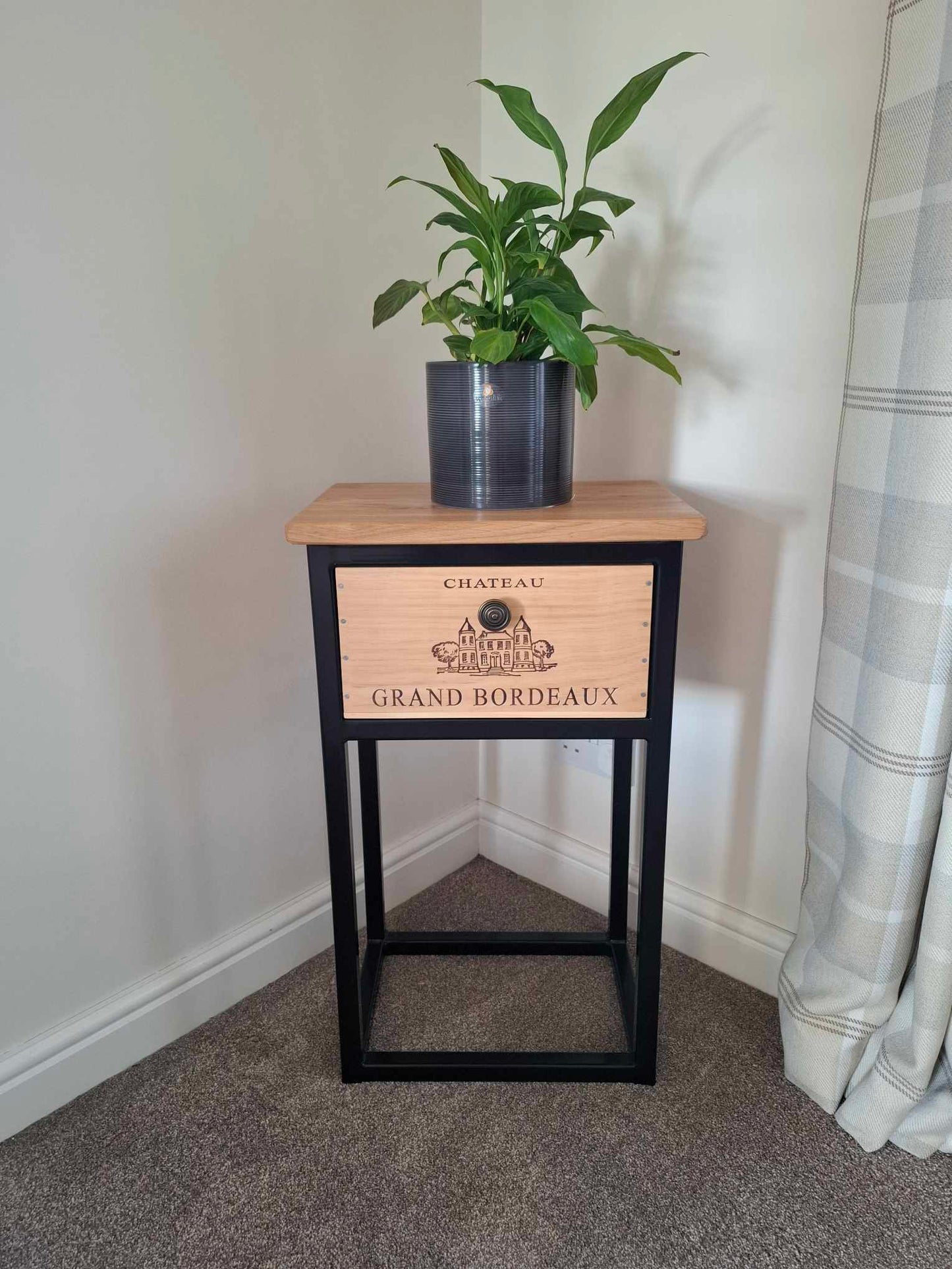 Wine Crate Console Table